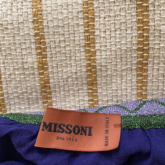 Missoni metallic skirt (orange label) - Picture 4 of 5